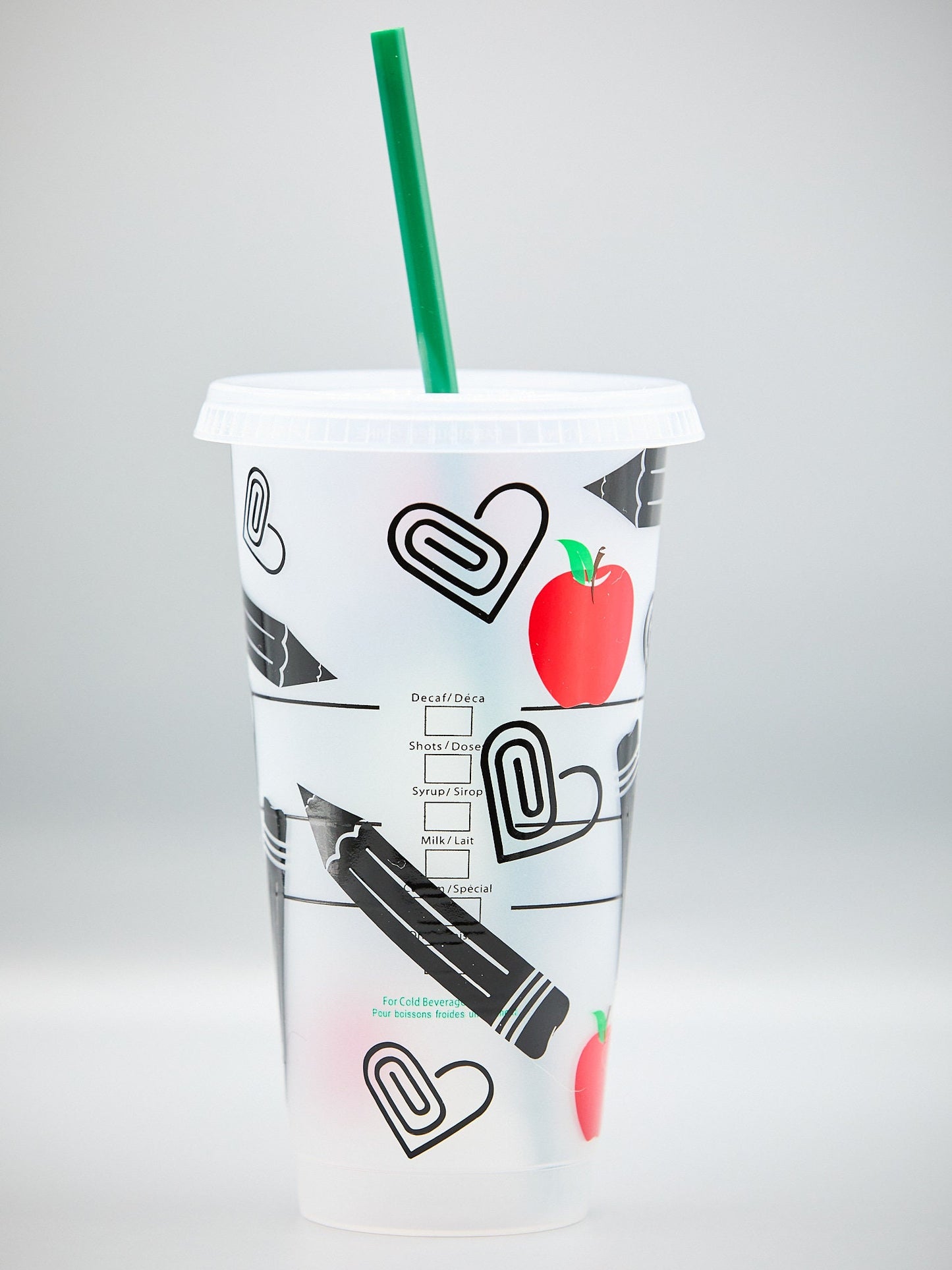 Custom Starbucks INSPIRED Teacher Fuel Venti Cold Cup | Teacher Gift | Teaching Assistant | Leavers Gift | Thank You Teacher |