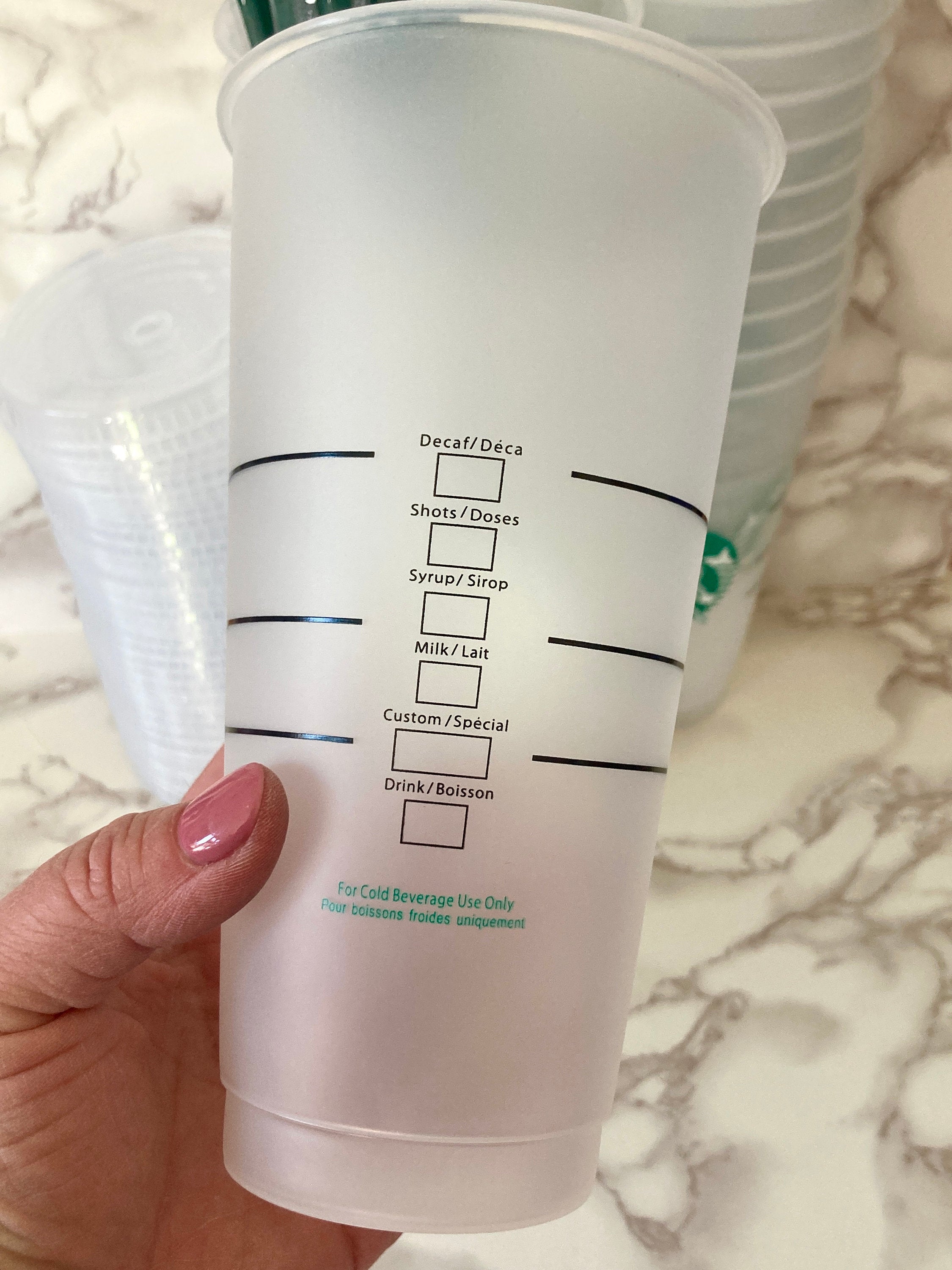 3 Starbucks venti tumbler cold buy cups