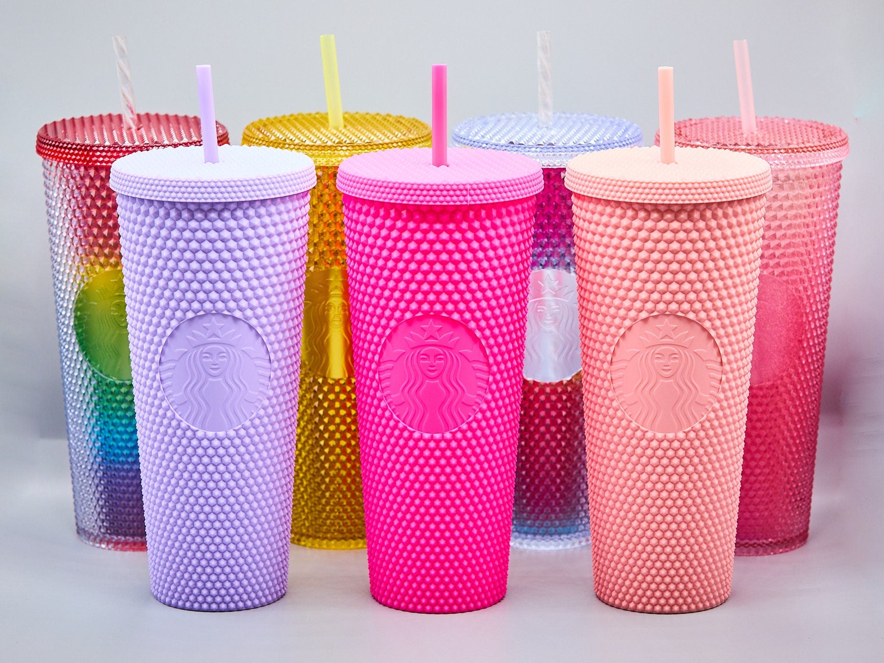 Starbs Studded Tumbler 24-Oz. with Lid & Straw - Personalization Available